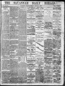 Savannah daily herald, 1865 August 25