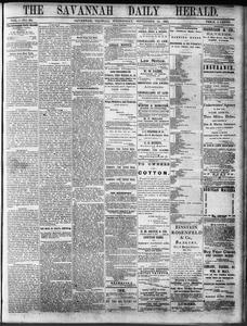 Savannah daily herald, 1865 September 13