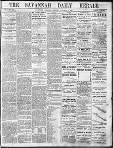 Savannah daily herald, 1865 October 9
