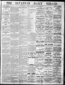Savannah daily herald, 1865 October 16
