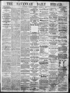 Savannah daily herald, 1865 October 24