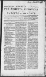 The Augusta chronicle and gazette of the state, 1789 June 20