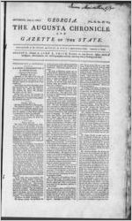 The Augusta chronicle and gazette of the state, 1789 June 27