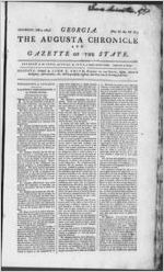 The Augusta chronicle and gazette of the state, 1789 July 4