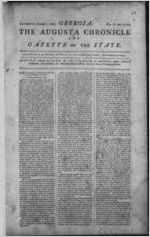 The Augusta chronicle and gazette of the state, 1789 November 7