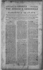 The Augusta chronicle and gazette of the state, 1789 November 21