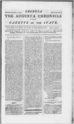 The Augusta chronicle and gazette of the state, 1791 July 23