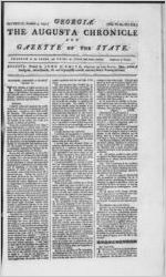 The Augusta chronicle and gazette of the state, 1791 December 3
