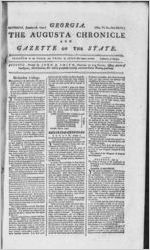 The Augusta chronicle and gazette of the state, 1792 January 28