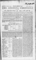 The Augusta chronicle and gazette of the state, 1793 November 9