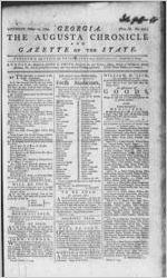 The Augusta chronicle and gazette of the state, 1794 October 25
