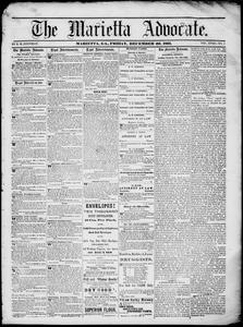 Marietta advocate, 1861 December 20