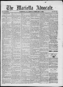 Marietta advocate, 1862 February 7