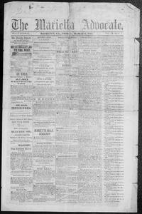 Marietta advocate, 1863 March 6