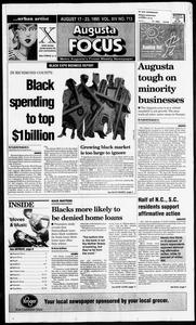 Augusta focus, 1995 August 17