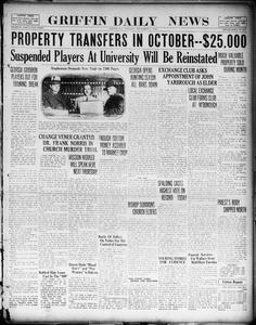 Griffin daily news, 1926 November 2