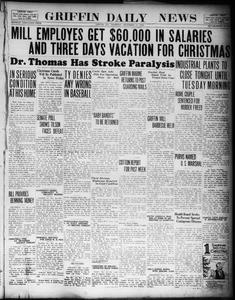 Griffin daily news, 1926 December 23