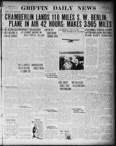 Griffin daily news, 1927 June 6