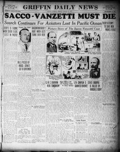Griffin daily news, 1927 August 22