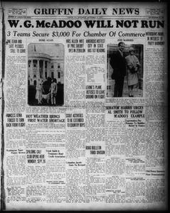 Griffin daily news, 1927 September 17