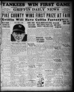 Griffin daily news, 1927 October 5
