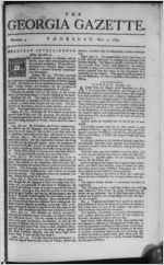 The Georgia gazette, 1763 May 5