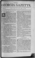 The Georgia gazette, 1763 May 12
