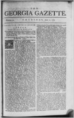 The Georgia gazette, 1763 June 2