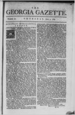 The Georgia gazette, 1763 June 9