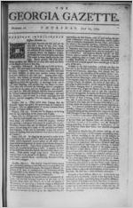 The Georgia gazette, 1763 July 21