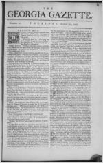 The Georgia gazette, 1763 August 25