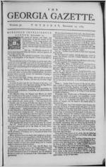The Georgia gazette, 1763 December 15