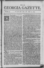 The Georgia gazette, 1764 May 17