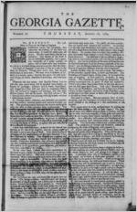 The Georgia gazette, 1764 August 16