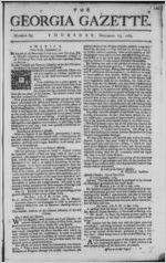 The Georgia gazette, 1764 December 13