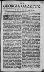 The Georgia gazette, 1765 May 9