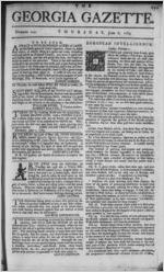 The Georgia gazette, 1765 June 6
