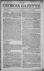 The Georgia gazette, 1765 July 18