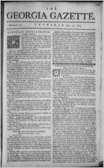 The Georgia gazette, 1765 July 25