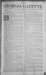 The Georgia gazette, 1765 August 22