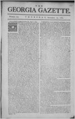 The Georgia gazette, 1765 September 19