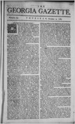 The Georgia gazette, 1765 October 3