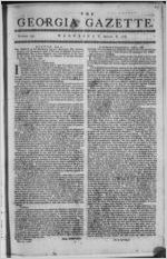 The Georgia gazette, 1766 August 6