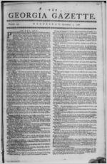 The Georgia gazette, 1766 September 3