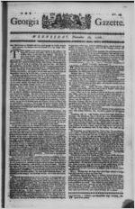 The Georgia gazette, 1766 November 26