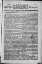 The Georgia gazette, 1767 January 14
