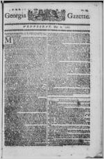 The Georgia gazette, 1767 May 6