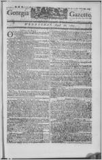 The Georgia gazette, 1767 August 26