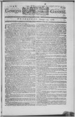 The Georgia gazette, 1768 January 13