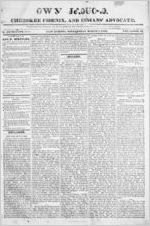 Cherokee phoenix, and Indians’ advocate, 1829 March 4